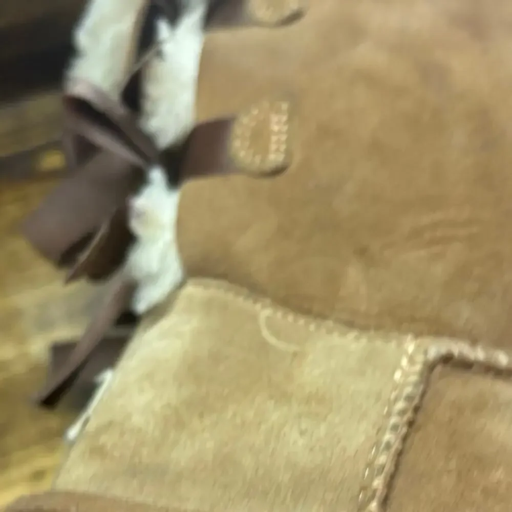 UGG Brown Bailey Bow Boots Kids Size 4